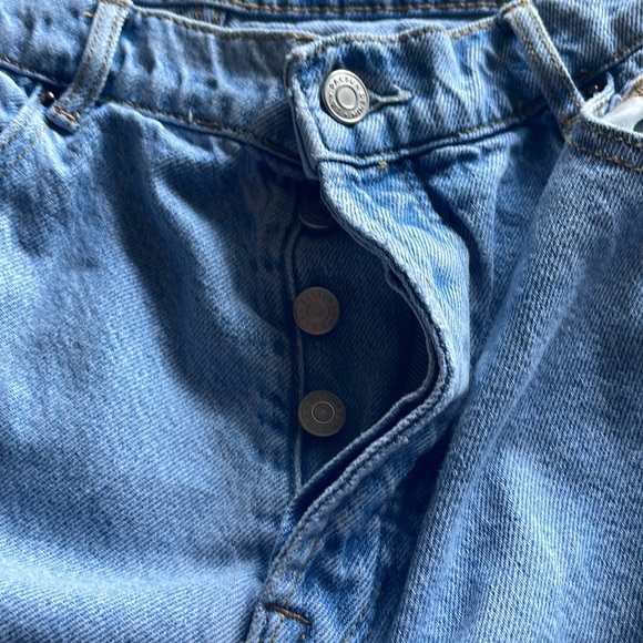 High Rise Straight Pacsun Ripped Knee Jeans - Picture 3 of 3